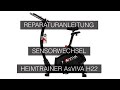 Reparaturanleitung: Heimtrainer AsVIVA H22 Sensor austauschen / change sensor / maintenance