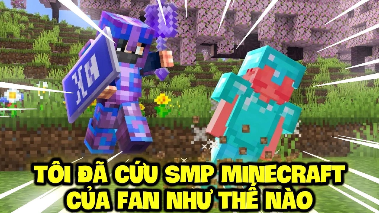Tôi Đã Cứu SMP Minecraft Của Fan Như Thế Nào !