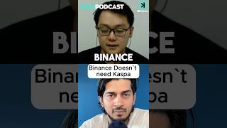 Why Binance hasn’t listed Kaspa spot? 🤔 #kaspa #binance #crypto