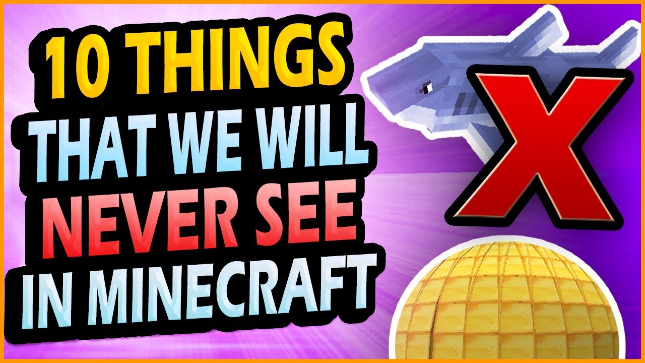 ✅ 10 Things They Will NEVER Add To Minecraft!!! #3