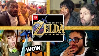 Zelda Ocarina of Time Remake Reactions!!! IT'S REAL!!