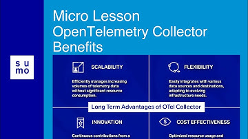 Micro Lesson: OTel Benefits