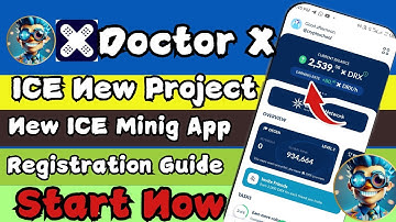 Doctor X Account Creat Step By Step Complete Detail | Ice Network New Project | Doctor X New Project