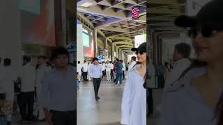 Keerthy Suresh Spotted at Airport Serving Effortless Casual Travel Style Vibes | India Celeb | N19S