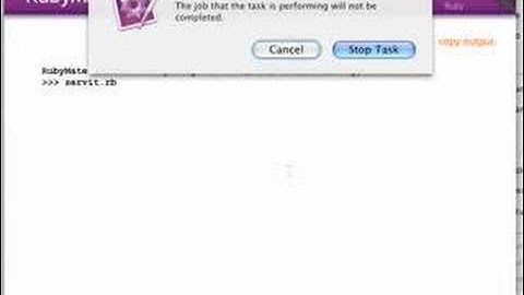 Rubyology - Ruby Web Server 3