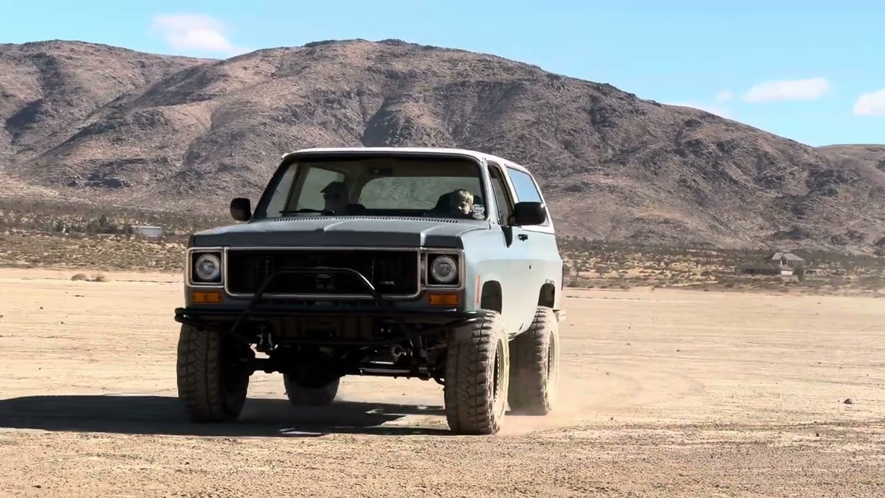 Taking my grandpa for a ride in my K5 