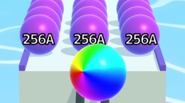 Ball Run 2048 😻🥳🏀 Satisfying Gameplay All Levels - 615 |  Android iOS New Update