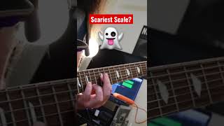 Scariest Halloween Guitar Scale π (Arabic Scale)