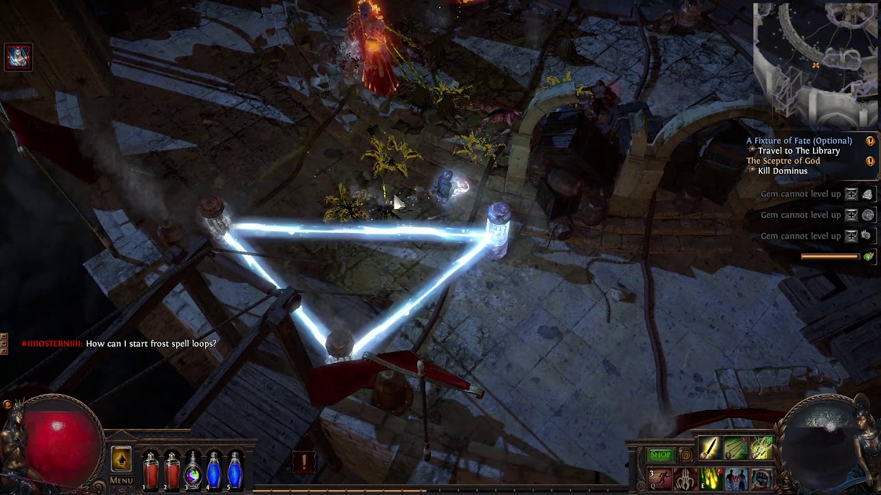 Path of Exile Dominus Boss Fight