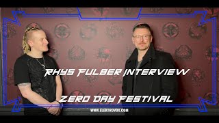 Rhys Fulber interview  Zero Day Festival / Slimelight 35th birthday weekend 11/11/22  Elektro Vox