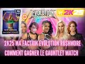 WWE 2K25 MA FACTION LIVE EVENT RUSHMORE COMMENT RECUPERER JADE CARGILL PERSONA MATTEL DIAMANT 90 GEN