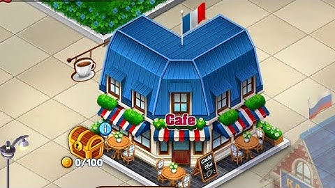 CAFE PANIC COOKING GAME FRANCE DAY #1