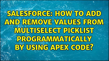 How to add and remove values from multiselect picklist programmatically by using apex code?