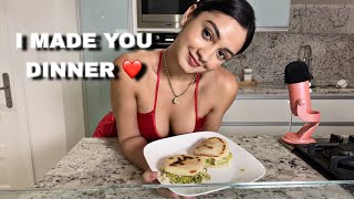POV: Your Latina GF Made You Arepas After Work ❤️ ASMR Roleplay