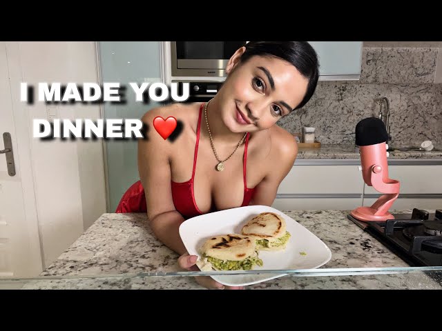 POV: Your Latina GF Made You Arepas After Work ❤️ ASMR Roleplay