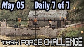 Task Force Challenge :: May 05 :: Daily 7 of 7 🞔 No Commentary 🞔 Ghost Recon Wildlands