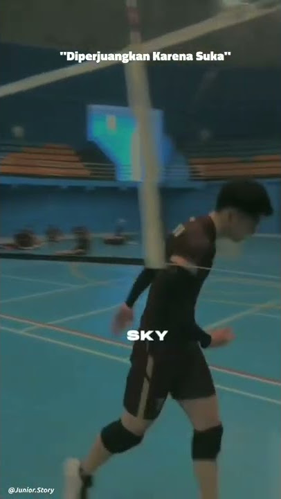 Story Wa Volly Keren 💙🏐 Takahiro Tozaki 🍁 Monster Vertikal Jump 🤙BNI Proliga