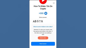 How to make 10x on crypto Cats Youtube Video Code | #airdropalert #catsairdrop #viralvideo