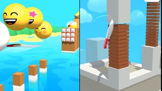 🍉Slice It All! VS Flying Cut | Gameplay ⚔️ screenshot 2