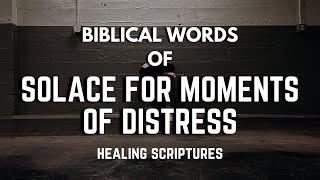 Powerful Bible Verses Of Solace For Moments Of Distress Healing Scriptures