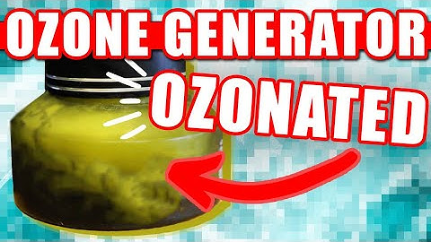 How to use an Ozone Generator to Ozonate Olive Oil #ozone #ozonegenerator #howto