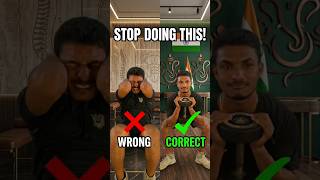 CORRECT WAY TO DONIG WORKOUT🏋‍♂️#gymlife #workout #gym #fitness #training #shorts #motivation