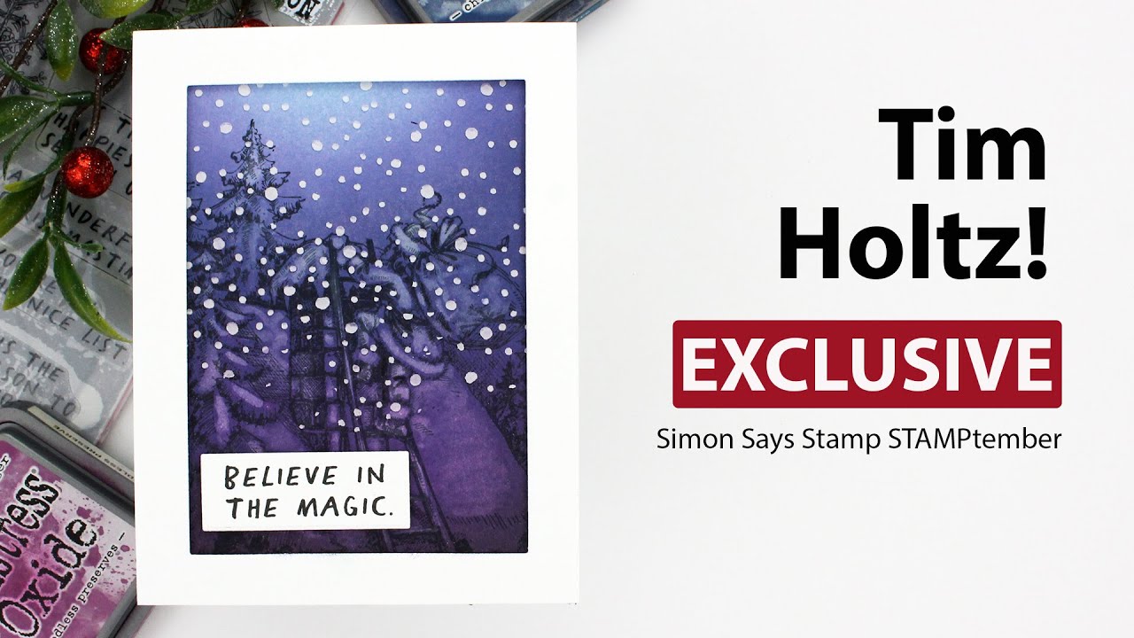 TIM HOLTZ! STAMPtember 2022 YouTube