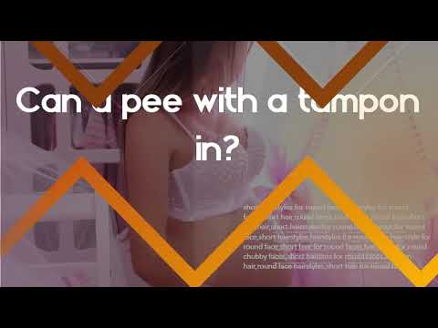 How To Pee With A Tampon In