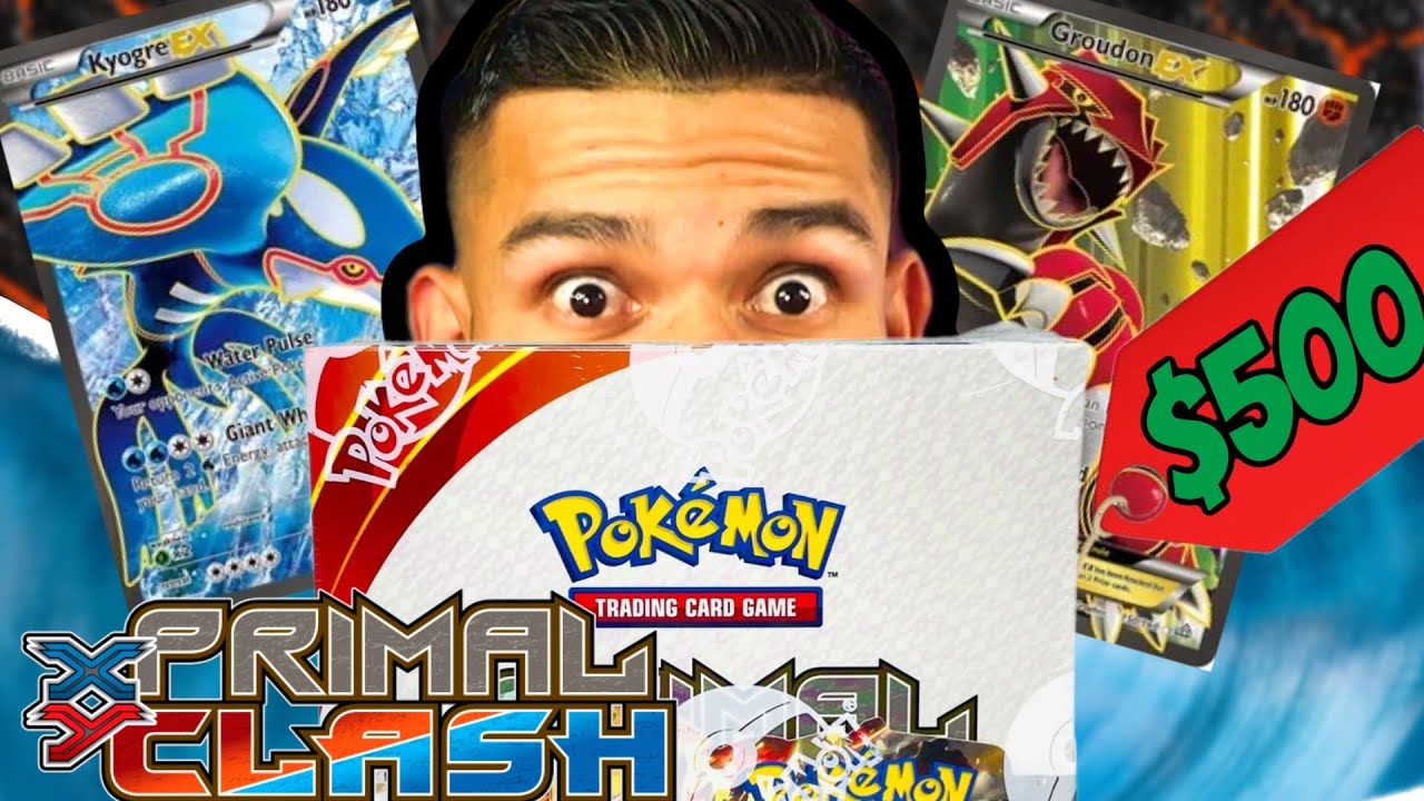 Opening a Primal Clash Booster Box From 2015: Pokemon Opening