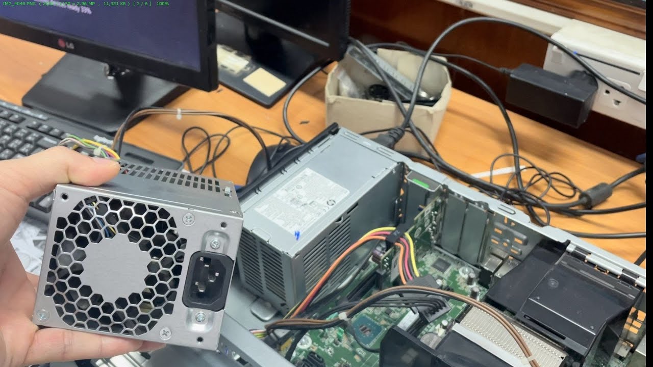 EP2 Repair computer power supply (HP Compter) YouTube