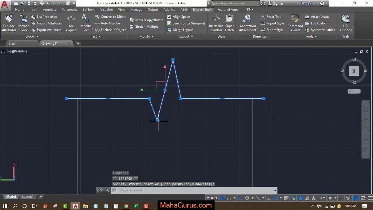 How to Create Breakline Symbol in Autocad Breakline 