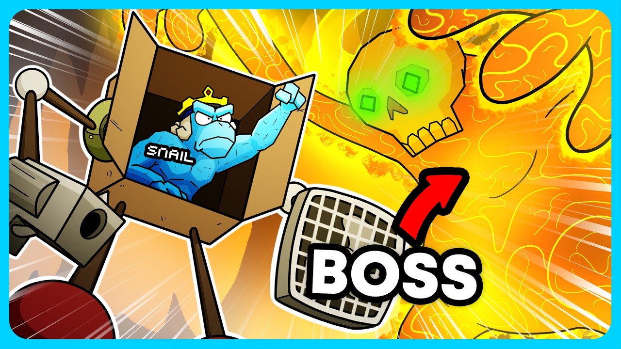 Can I build a MECH to Defeat the LAVA TITAN?!? (Animal Company VR)