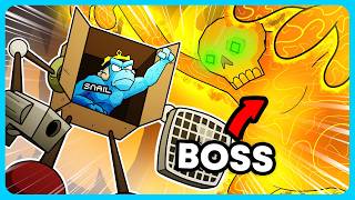 Can I build a MECH to Defeat the LAVA TITAN?!? (Animal Company VR)