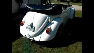 My Ladies 73 Convertible Volkswagen Bug Walk Around