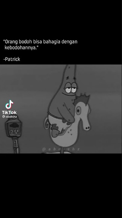 Kebodohan Patrick