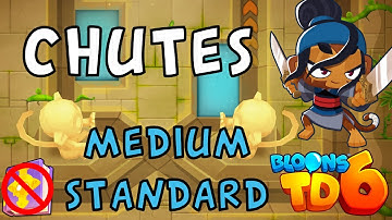 Bloons TD 6 | Chutes Medium Standard | No MK No Powers | Guide / Strategy