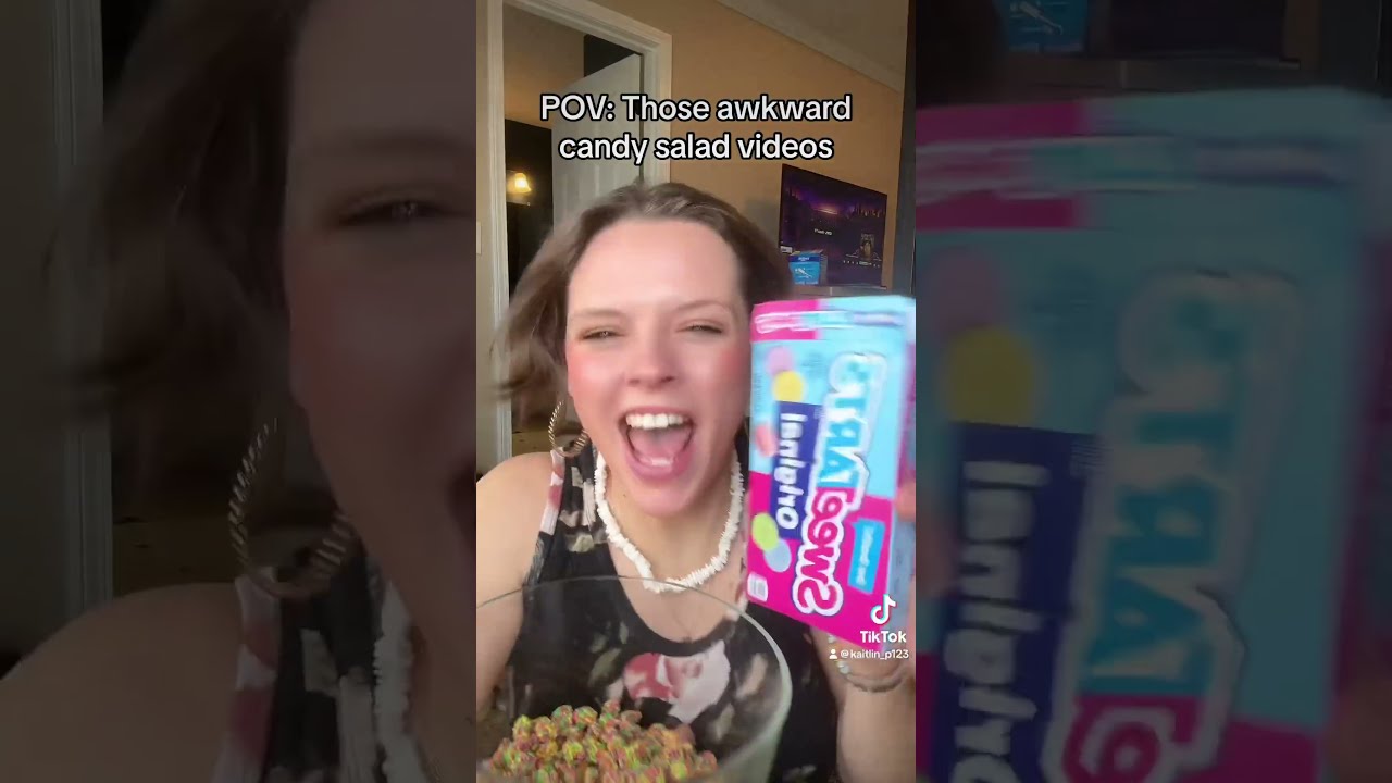 Do They Even Eat The Candy Candysalad Nerdsrope Tiktok Tiktokvideo