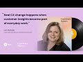 Lynn Hunsaker on why providing faster support won't fix customer experience