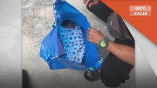 Jenayah | Bayi lelaki ditemukan dibuang dalam beg plastik