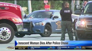 Innocent woman dies after police chase
