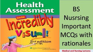 Health assessment Most Important MCQs