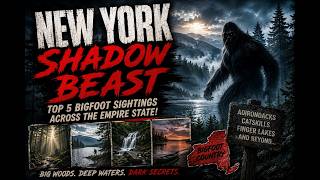 Datos Look Out New York! Up State Bigfoot Sightings! Catskills, Adirondacks Hiding Strange Creature Guía
