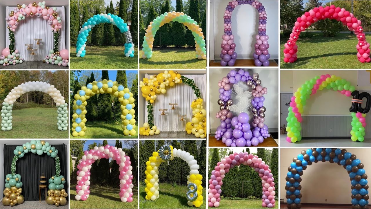 How To Make Balloon Arch Decorations