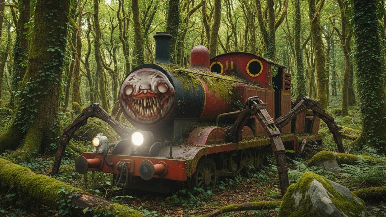 From Rusted Nightmare to Rolling Horror – Choo Choo Charles Full Restoration ASMR #03!