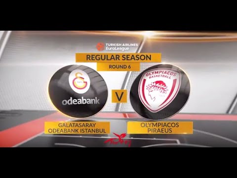 Highlights: Galatasaray Odeabank Istanbul-Olympiacos Piraeus