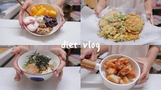 Sub)diet vlog:: 치팅후 급찐급빠