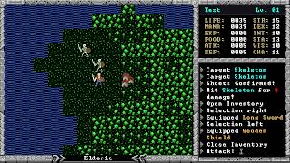 Ultima-like indie RPG - Combat! (Melee, Ranged, Magic)