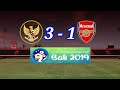 Timnas U-20 All Star vs Arsenal U-20 (3-1) !!! Arsenal kocar kacir dengan permainan Indonesia U-20