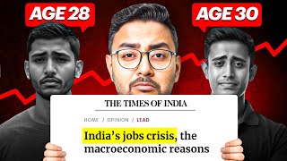 The Job Crisis of India ! Who is responsible?