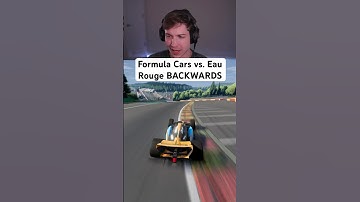Formula Cars vs. Eau Rouge BACKWARDS